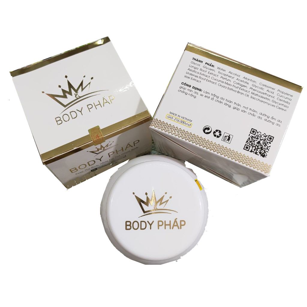 KEM BODY PHÁP COSMETICS DƯỠNG TRẮNG  TOÀN THÂN 