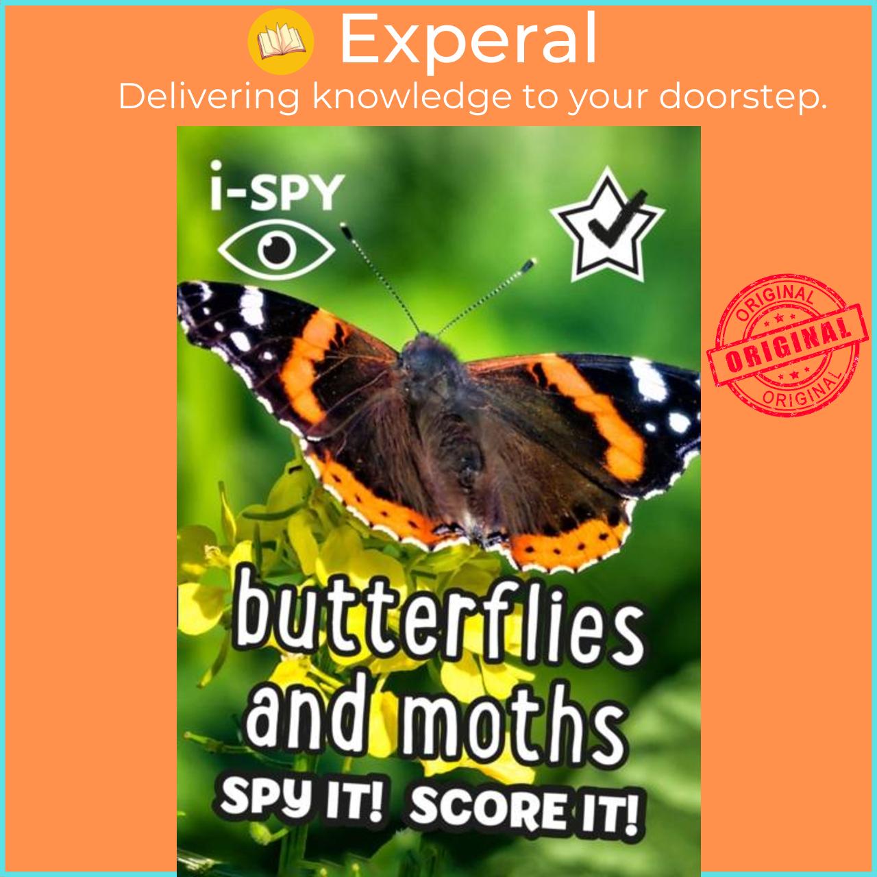 Sách - i-SPY Butterflies and Moths - Spy it! Score it! by i-SPY (UK edition, paperback)