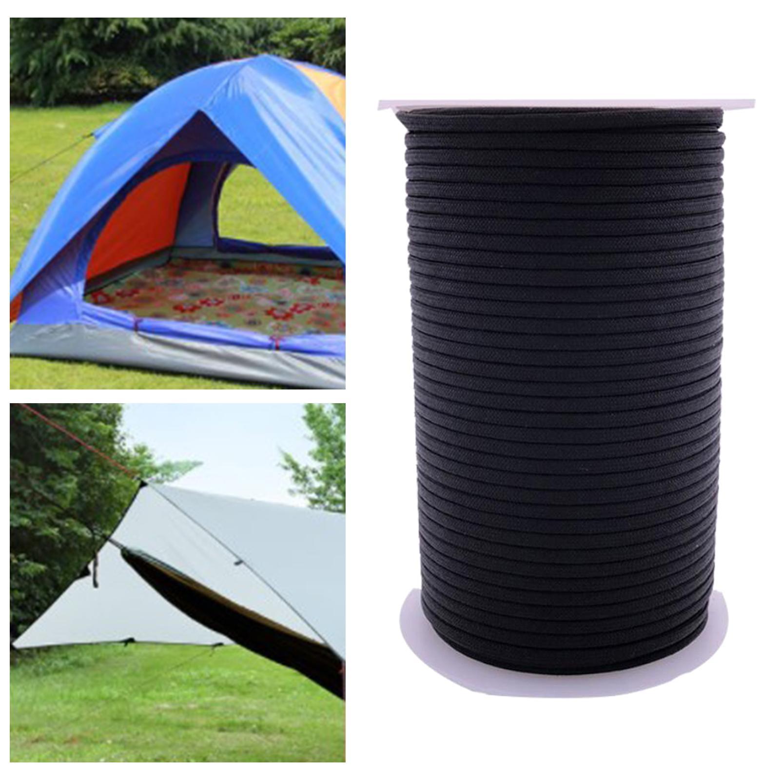 550 9 Strand Parachute Cord 328 ft Black