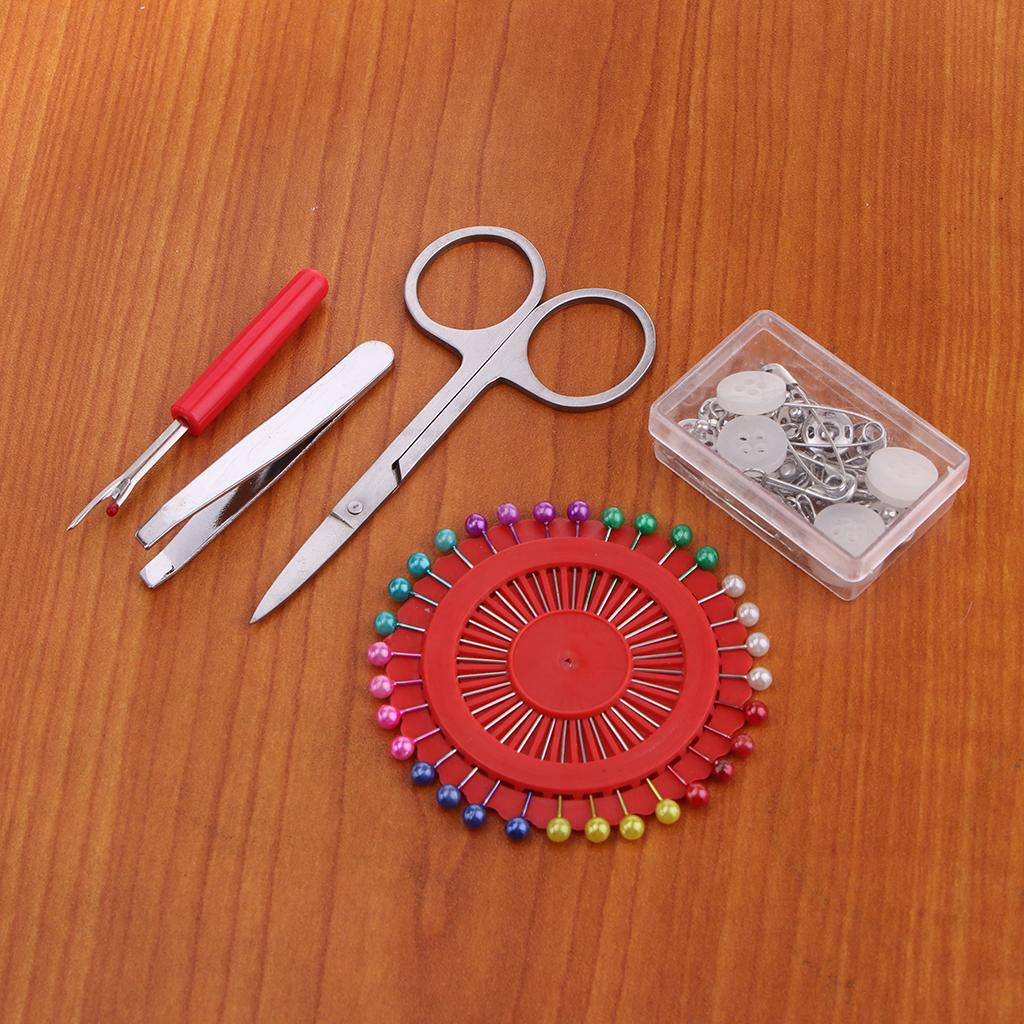 Needle & Thread kit with Storage Box for Cross Stitch / Embroidery / Sewing