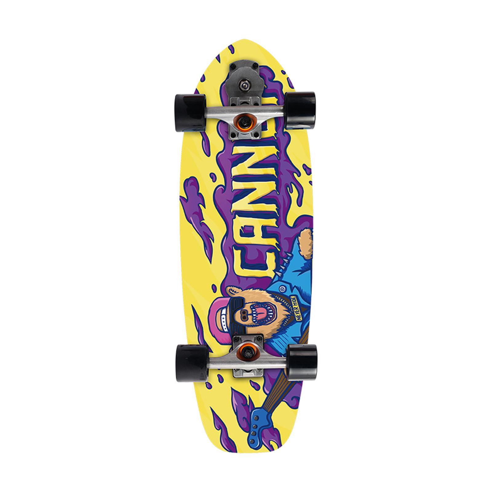 Skateboard Kids Youth Teens Surfing Starter Skate  Longboard