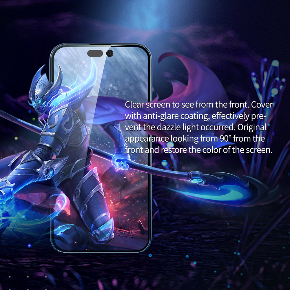 Bộ 2 miếng dán kính cường lực chống nhìn trộm full 3D cho iPhone 14 Pro hiệu Baseus Privacy Protector mỏng 0.3mm, vát cạnh 2.5D, độ cứng 9H - hàng nhập khẩu