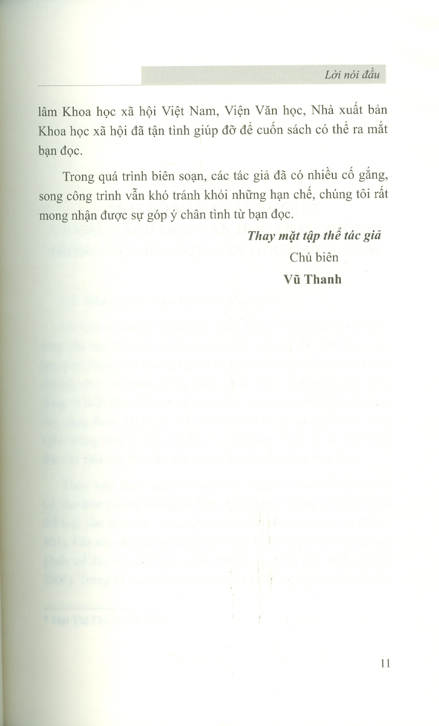 Văn Học Trào Phúng Việt Nam (Từ Thế Kỷ XVIII Đến Nửa Đầu Thế Kỷ XX) (Chuyên luận)