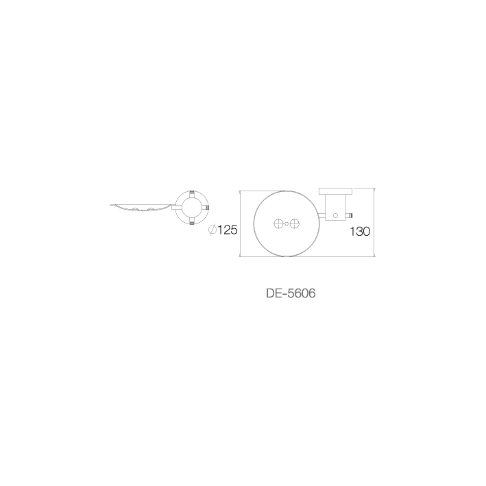 Đĩa đựng xà phòng INOX SUS 304 DE-5606 