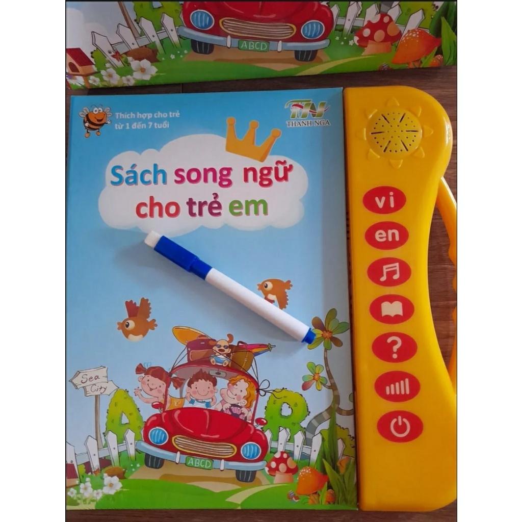 Sách Điện Tử Song Ngữ Anh - Việt Cho Bé 1-7 Tuổi, Giúp Bé Thông Minh Học Tốt Tiếng Anh, Phiên Bản Mới Nhất