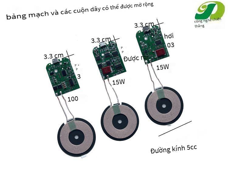 Đảm Bảo Chất Lượng Điện Thoại Di Động Bảng Sạc Không Dây Sạc Nhanh Sạc Không Dây Mô-đun Máy Phát Bảng Mạch Miếng Lót Chuột Qi Giải Pháp Chung