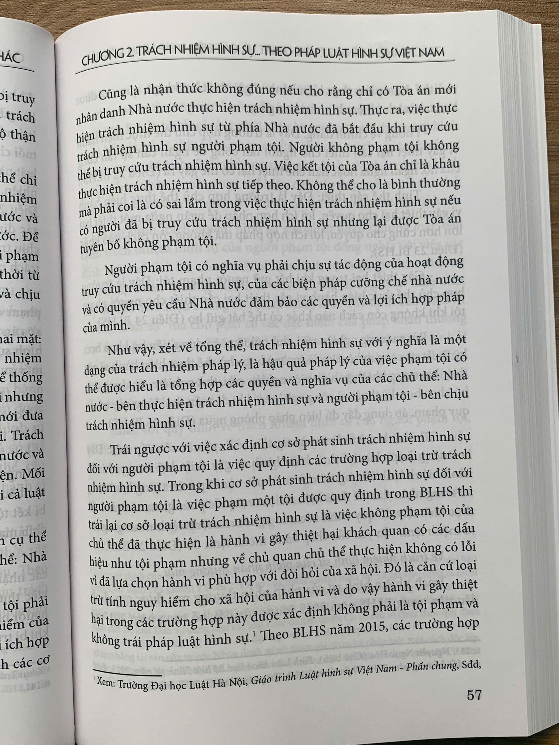 Trách nhiệm hình sự, hình phạt và các biện pháp hình sự khác
