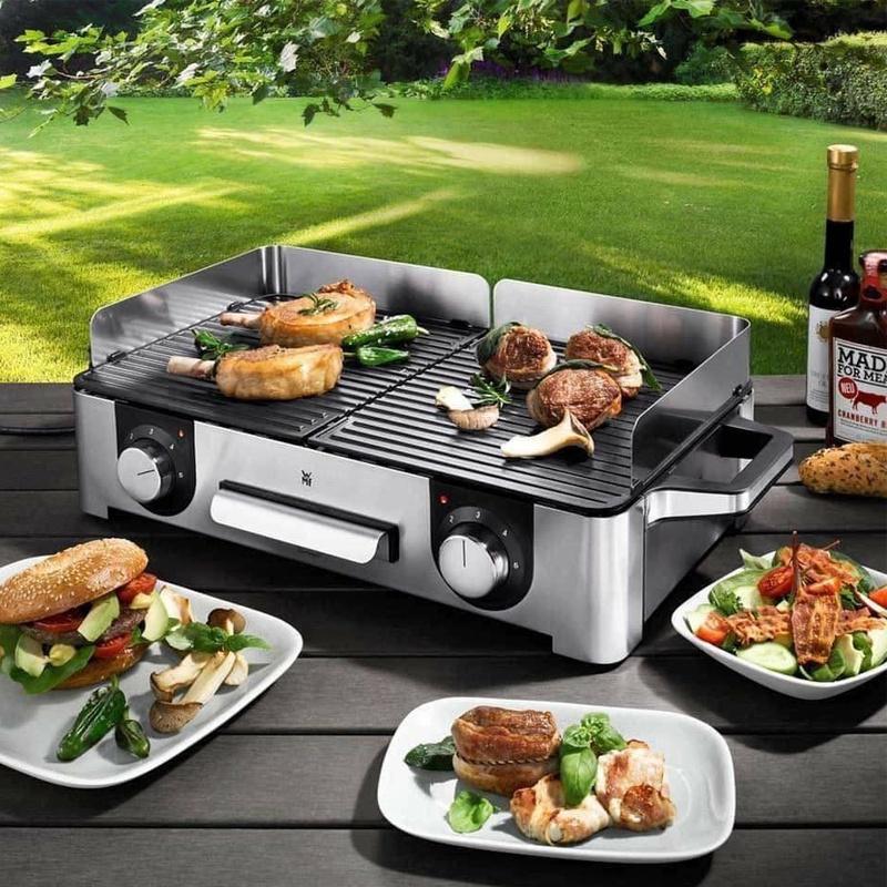 Bếp nướng 2 vùng và chân bếp WMF Lono Master-Grill