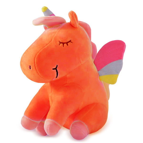 Gấu Bông Ngựa Một Sừng Unicorn (40 Cm) Gb17 (Màu Cam)