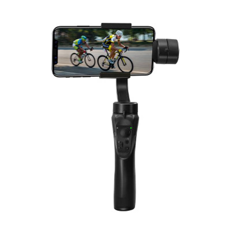 Giao hàng nhanh F6 điện thoại di động ba trục gimbal ổn định giá đỡ điện thoại di động chụp gimbal cân bằng chống rung máy ảnh chụp giá đỡ phát sóng trực tiếp