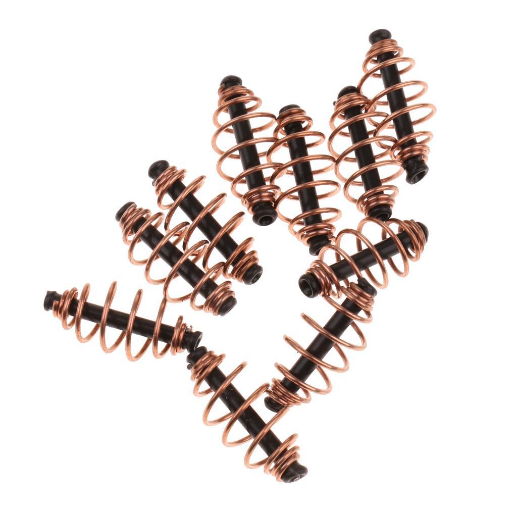 3-4pack 10pcs Carp Spring Inline Fishing Feeder Coarse Bait Fishing Tackle Cage