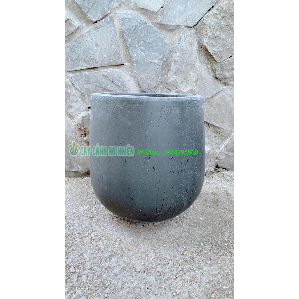 Chậu Trồng Cây Giọt nước 25x30cm chỉ giao ở hcm