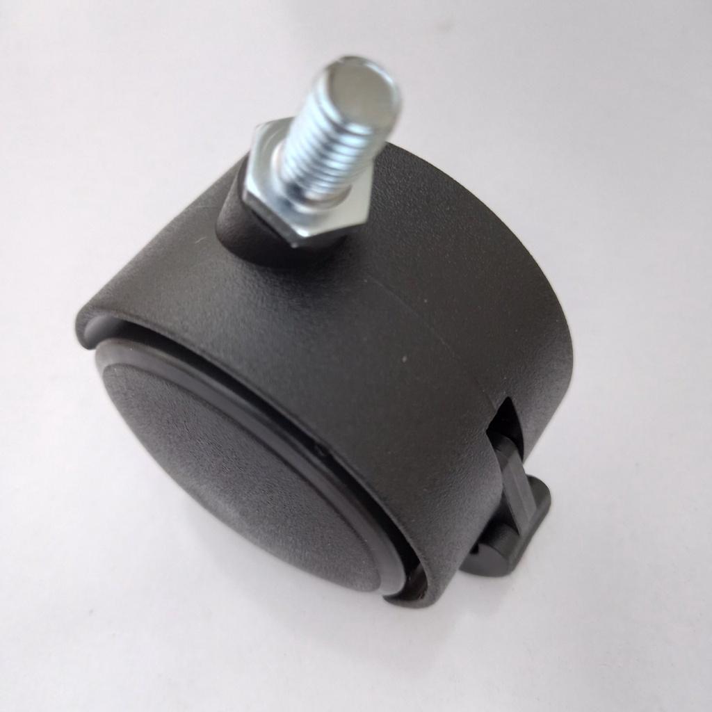 Bánh xe đẩy có khoá chạy êm, bền chắc - Bước zen 8mm x 1.25 đường kính 50mm bảo hành 2 năm - 1 đổi 1 trong 7 ngay