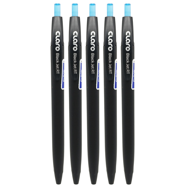 Bút bi Claro BLACK JET RT 0.7mm Mực Xanh