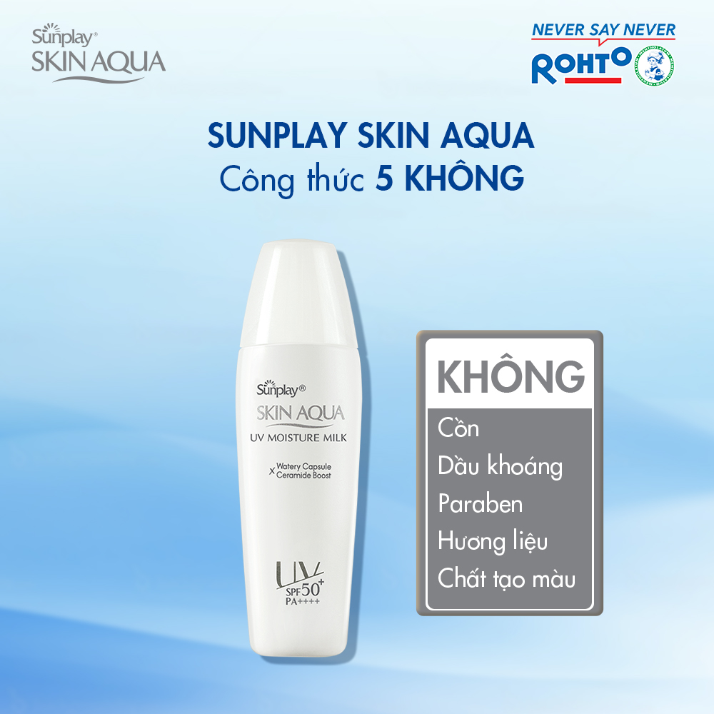 Sữa Chống Nắng Hằng Ngày Dưỡng Da Giữ Ẩm Sunplay Skin Aqua UV Moisture SPF50+ PA+++ (30g)