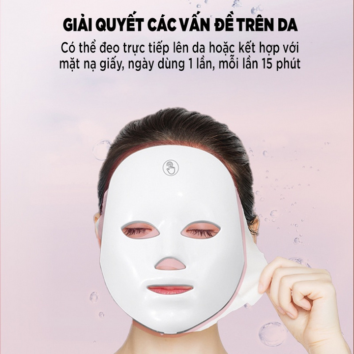 Mặt Nạ Trẻ Hóa, Chăm Sóc Da Led Rejuvenation Mask - Home and Garden