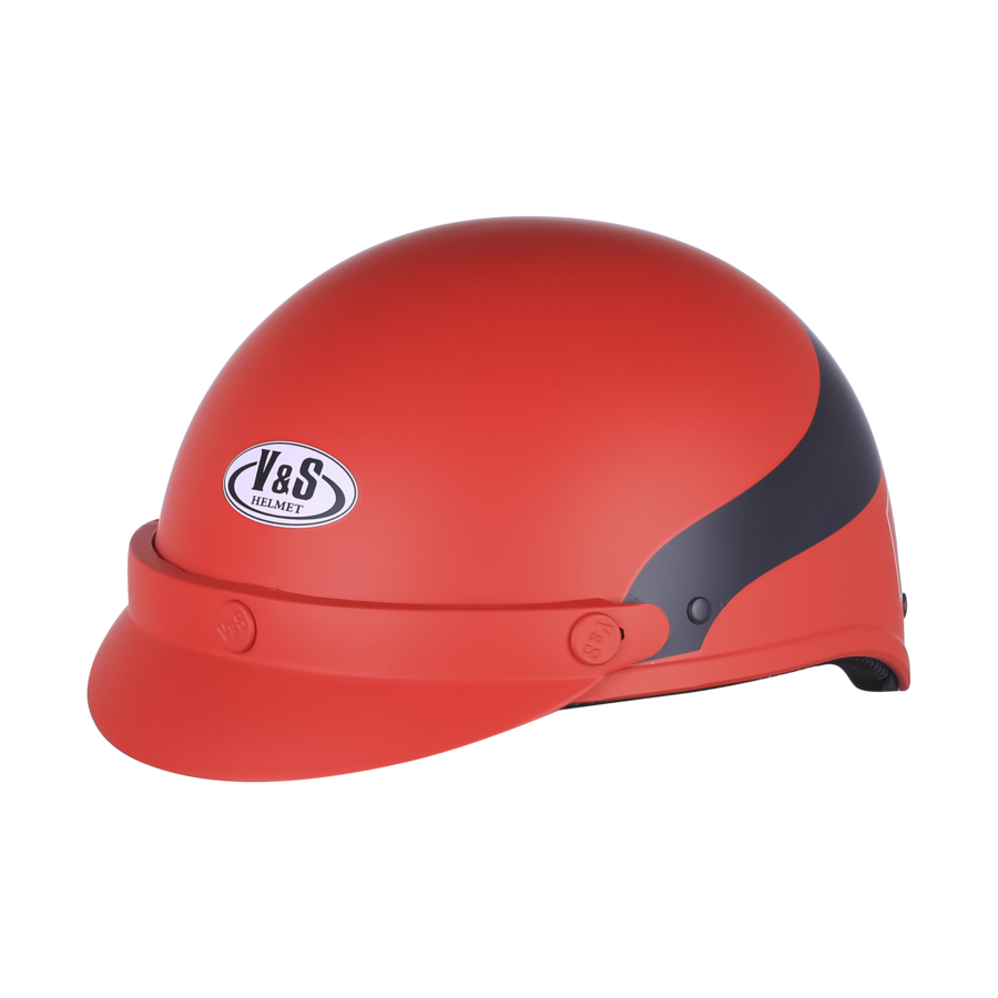 Mũ Bảo Hiểm 1/2 Đầu V&amp;S VS03LT - Hàng Chính Hãng Bảo Hành 12 Tháng - Sản Phẩm Thời Trang Và Cao Cấp