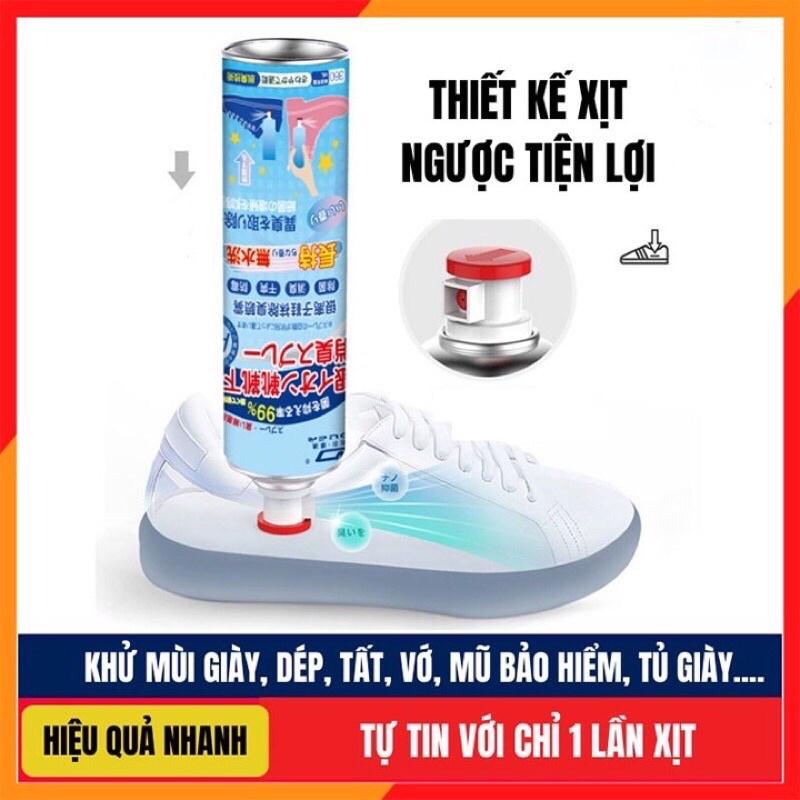 bình lọ chai Xịt khử mùi giầy nhật bản cực hiệu quả chỉ 1 lần xịt