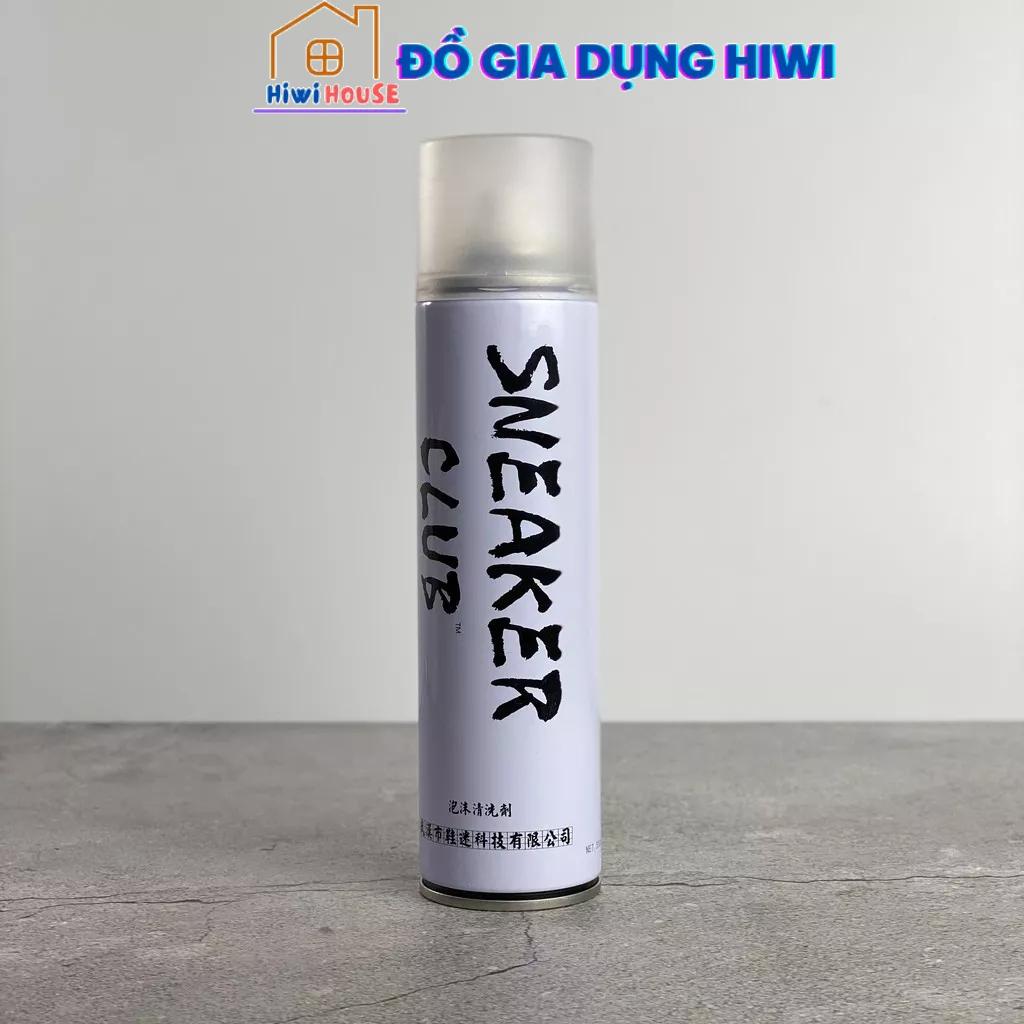 Chai xịt bọt tuyết làm sạch giày SNEAKER CLUB 300ml - Chai xịt bọt làm sạch chuyên cho giày Sneaker