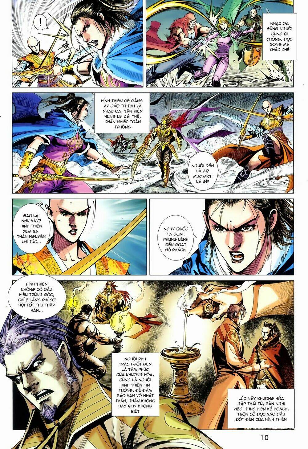 thần binh vấn thiên chapter 21 10