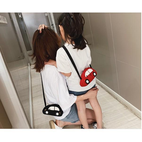 Túi đeo chéo vải canvas hình oto