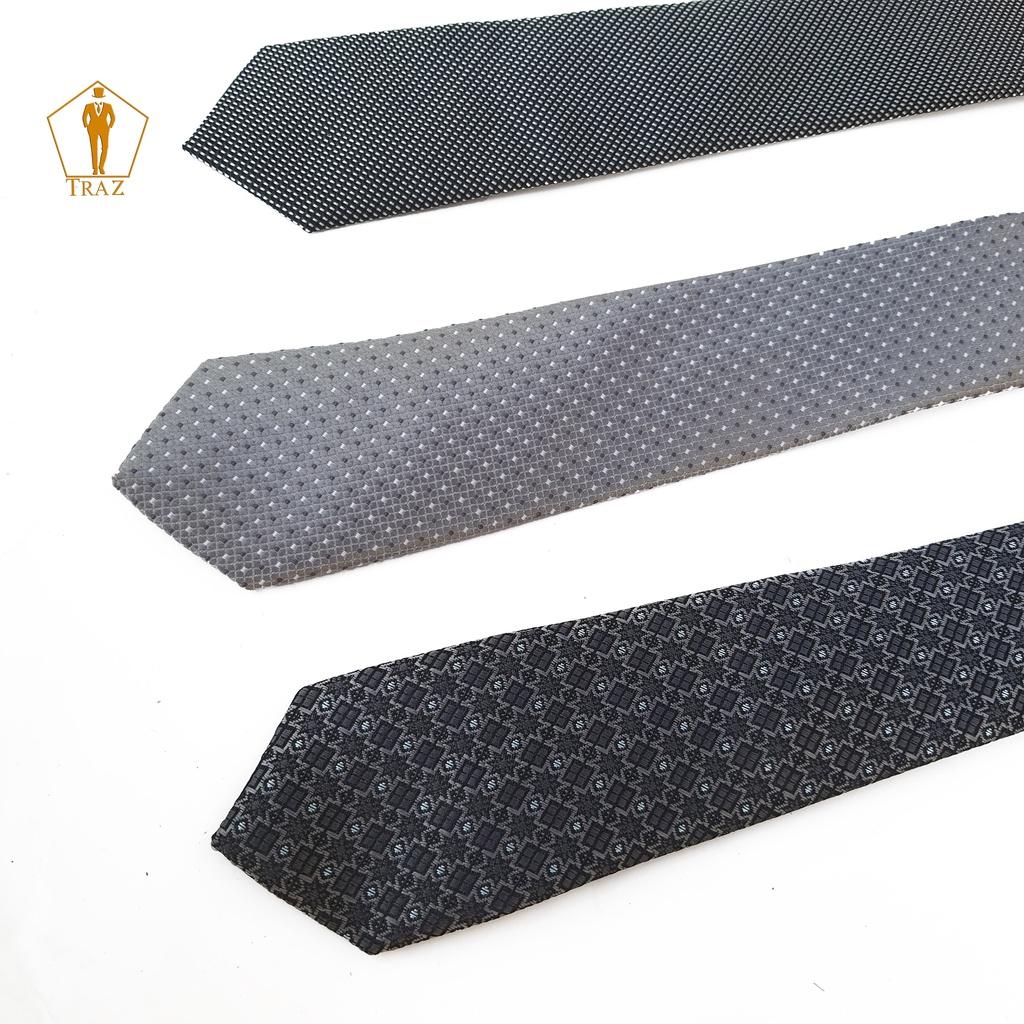 Cà vạt, Caravat, Cravat Nam Màu Xám Bản Nhỏ 5cm Cao Cấp