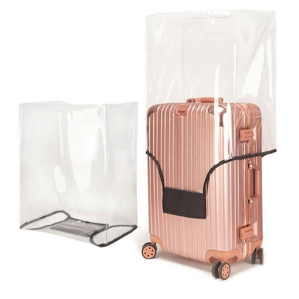 Áo bọc vali trong suốt, nhiều size- Bao trùm vali chống trầy xước cao cấp -Hàng chính hãng