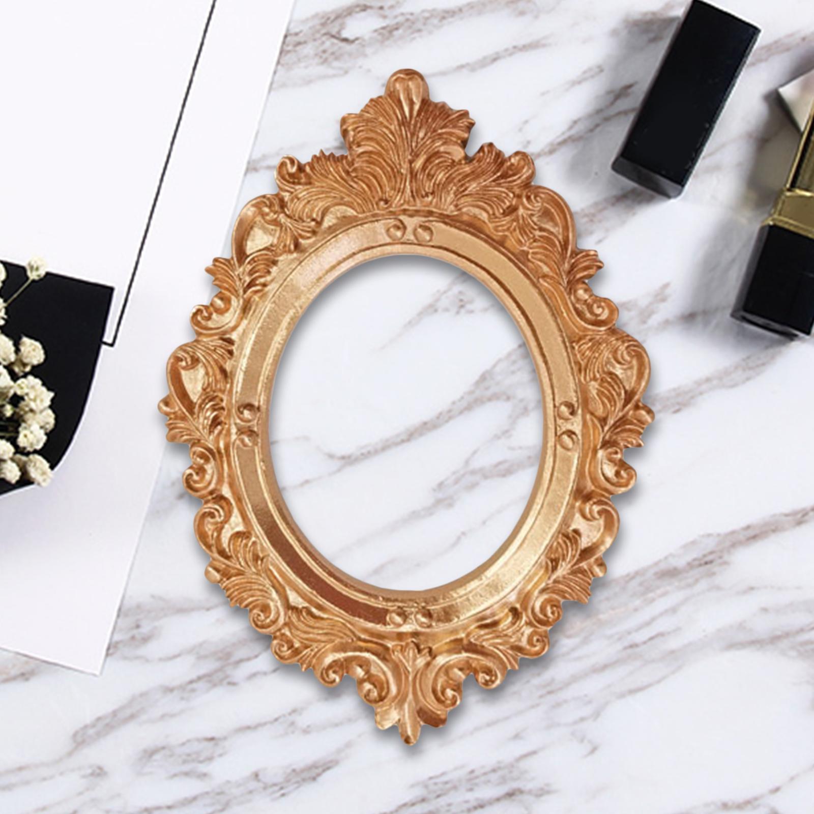 2x Antique Picture Frame Pictures Holder for Christmas Hallway Decor