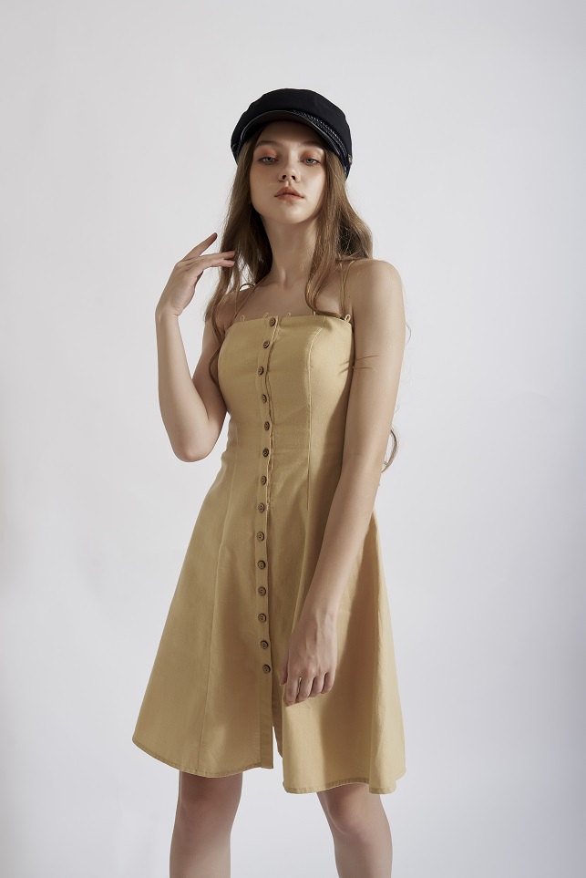 Đầm linen summer