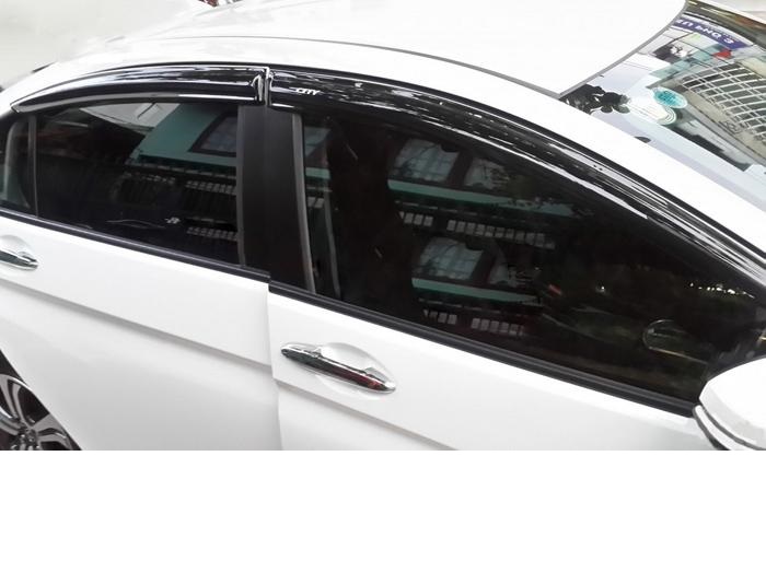 Bộ vè che mưa ABS cao cấp dành cho xe Toyota City 2015-2019