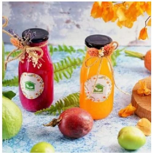 Chai thủy tinh đựng sữa hạt 200ml - 8 chai