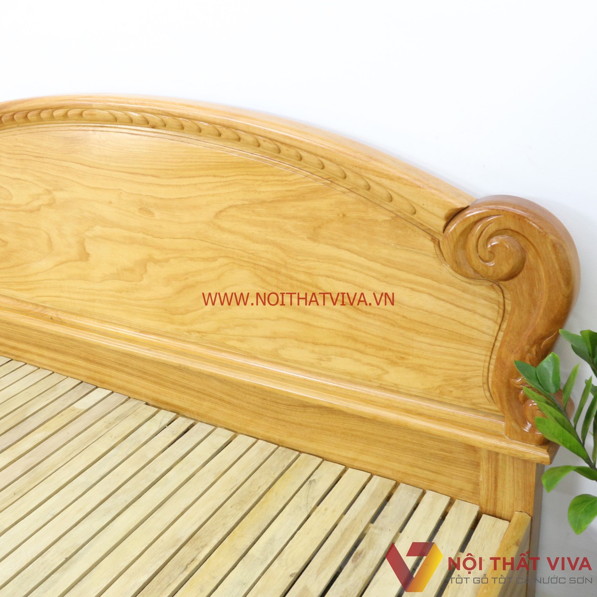 Giường Ngủ Gỗ Gõ Đỏ Đầu Vòm Cao Cấp Hiện Đại