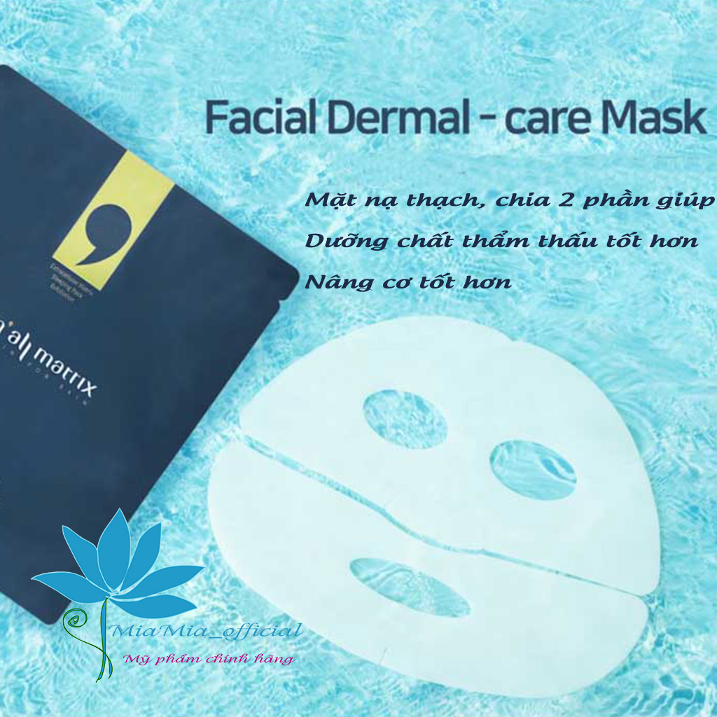 Mặt Nạ Nâng Cơ Derm All Matrix Facial Dermal Care Mask 35g Mẫu Mới NHẬP KHẨU CHÍNH HÃNG Dưỡng Trắng