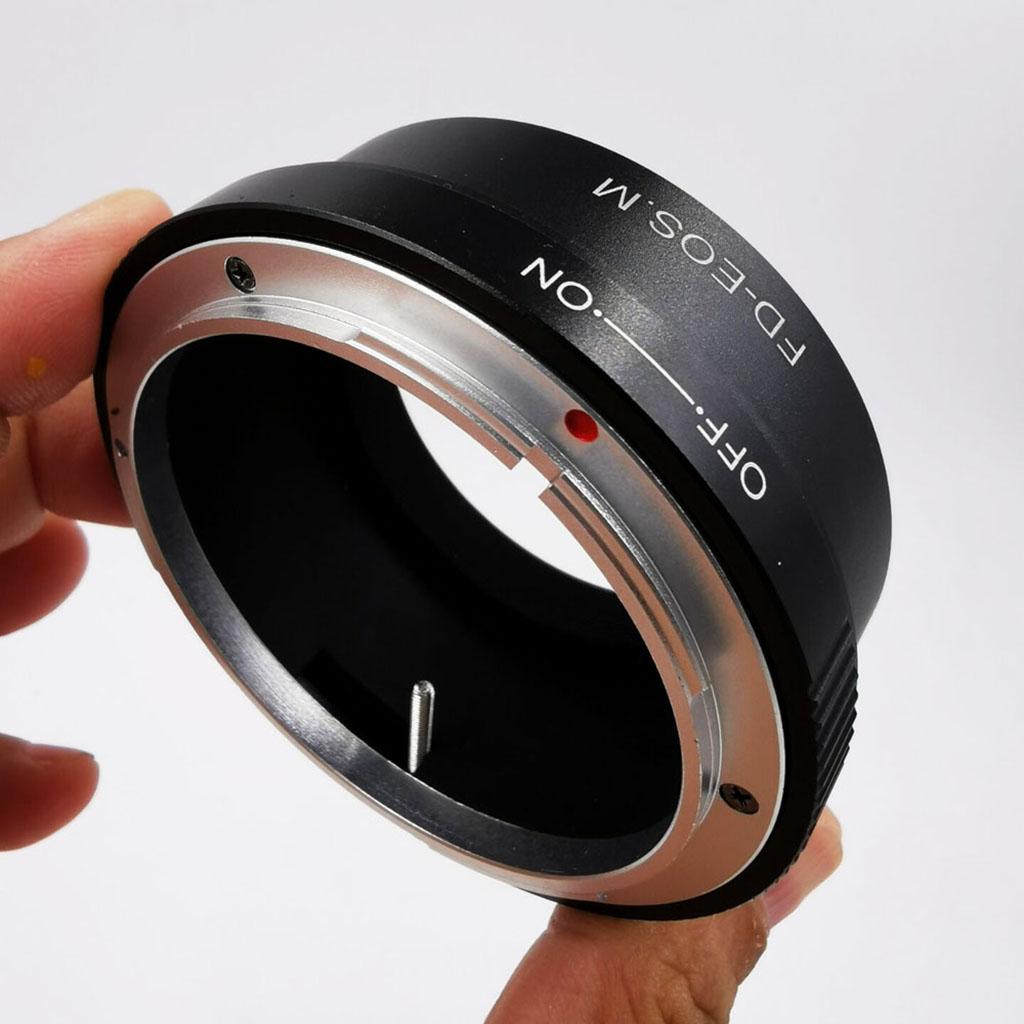 For FD Lens to for Canon EOS M EF-M Mirrorless Camera Adapter, fits for Canon M1, M2, M3 M10 Mirrorless Camera