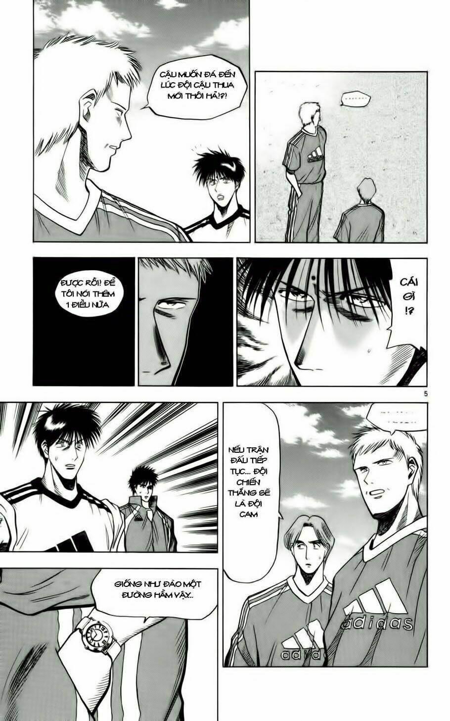 vũ điệu trên sân cỏ - fantasista chapter 55 5