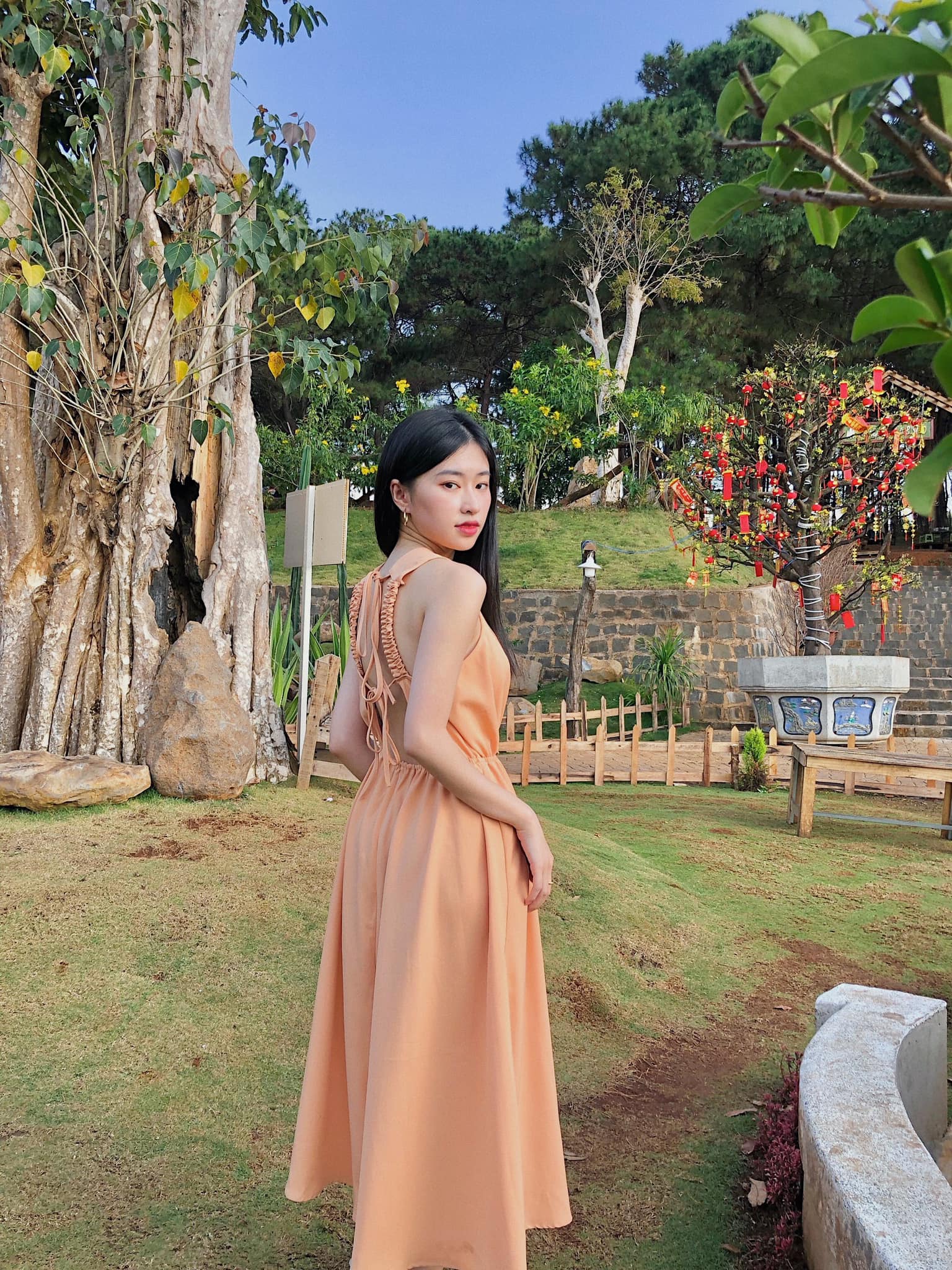 Đầm form rộng dài cột dây lưng Unie Dress Gem Clothing SP060575