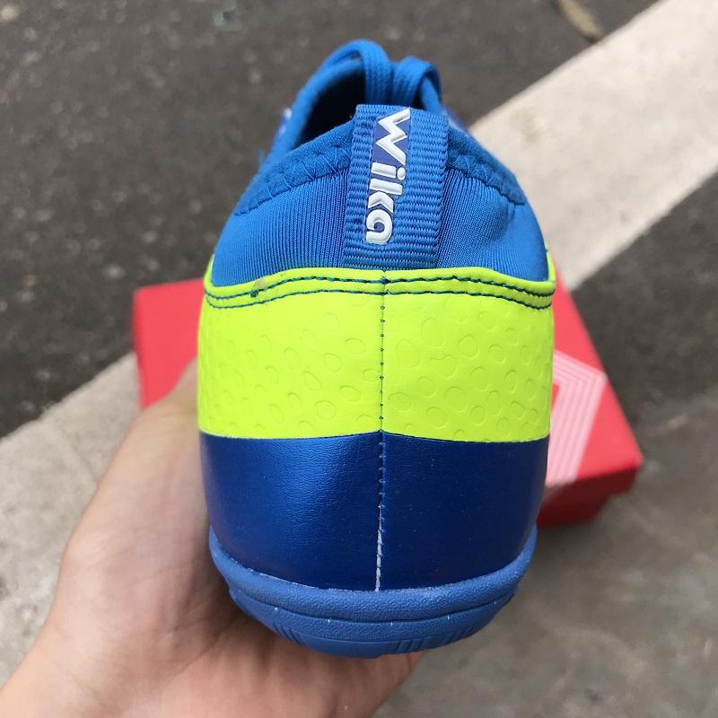 Giày bóng đá phủi chính hãng Wika Flash xanh biển