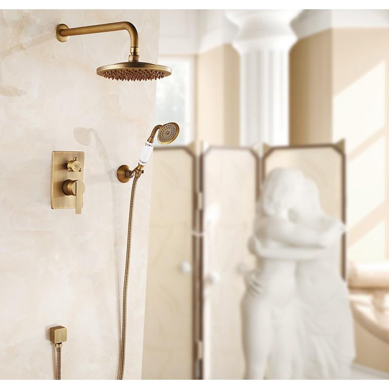 Sen Tắm Âm Tường Bằng Đồng Thau GCS75