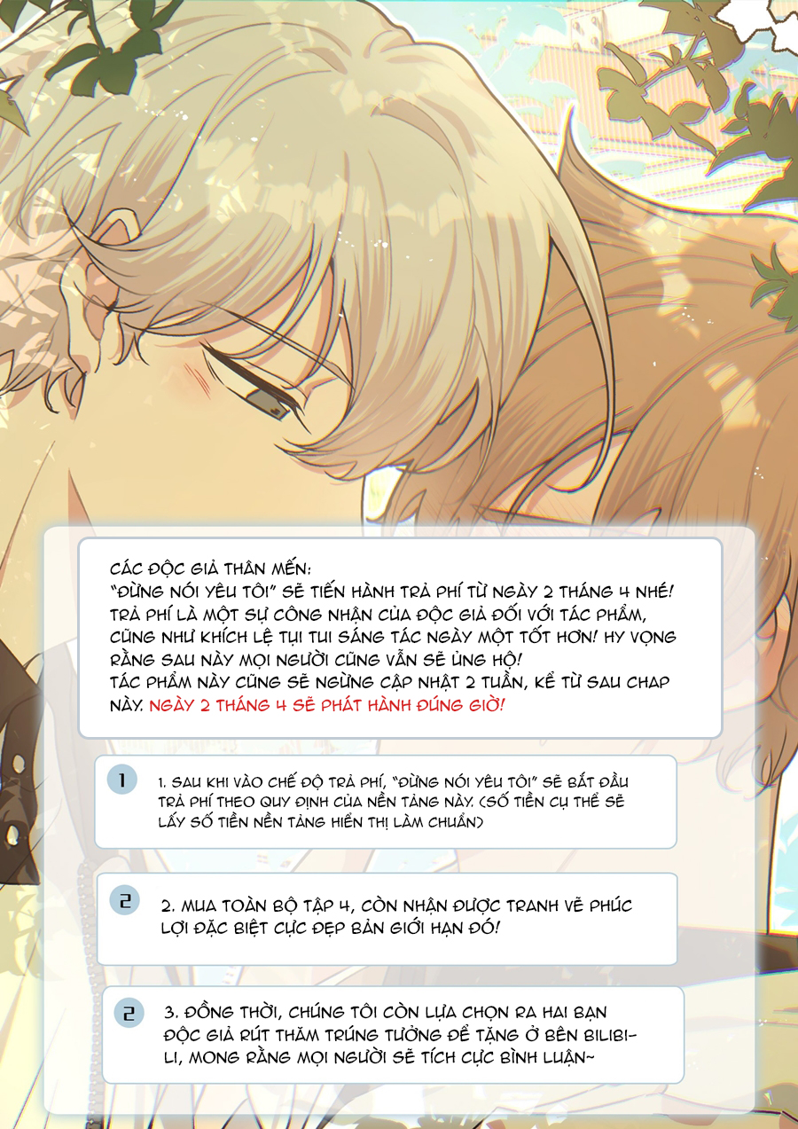 đừng nói yêu tôi (don't say you love me) chapter 43 60