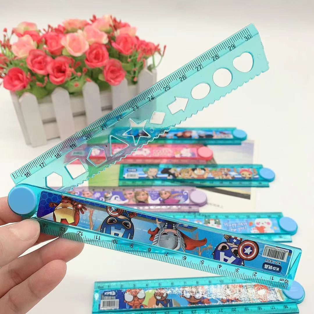 Đồ dùng học tập cho bé, Thước gấp 30cm kute dễ thương nhiều mẫu