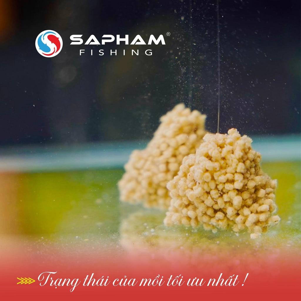 Mồi câu chép hạt Sapham chuyên dùng câu Chép hồ dịch vụ có thể kết hợp dùng câu trắm trôi rô phi