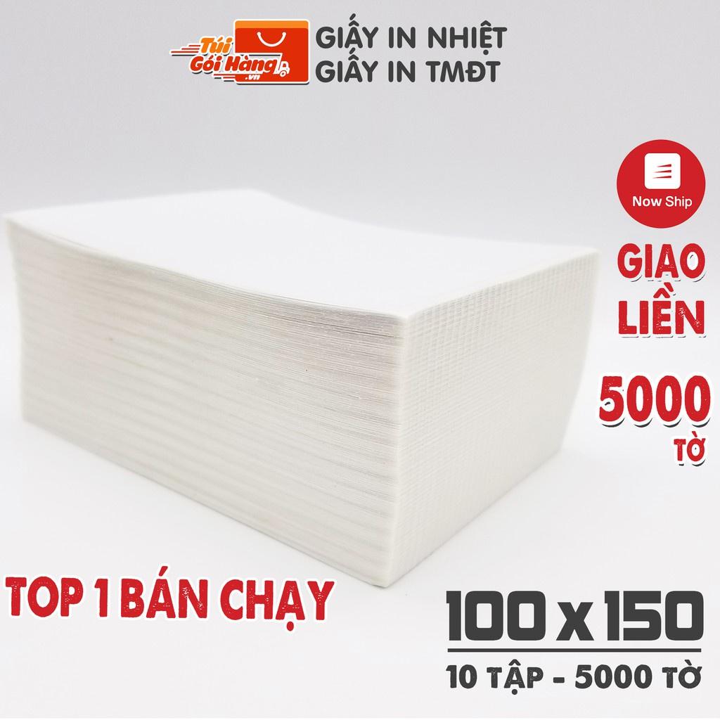 GIẤY IN NHIỆT KHỔ A6 100mm X 150mm LOẠI 500 TỜ 1 TỆP