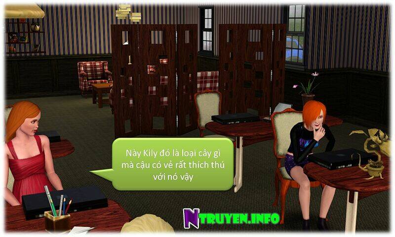 truyện sims - bí mật màu xanh chapter 2 5