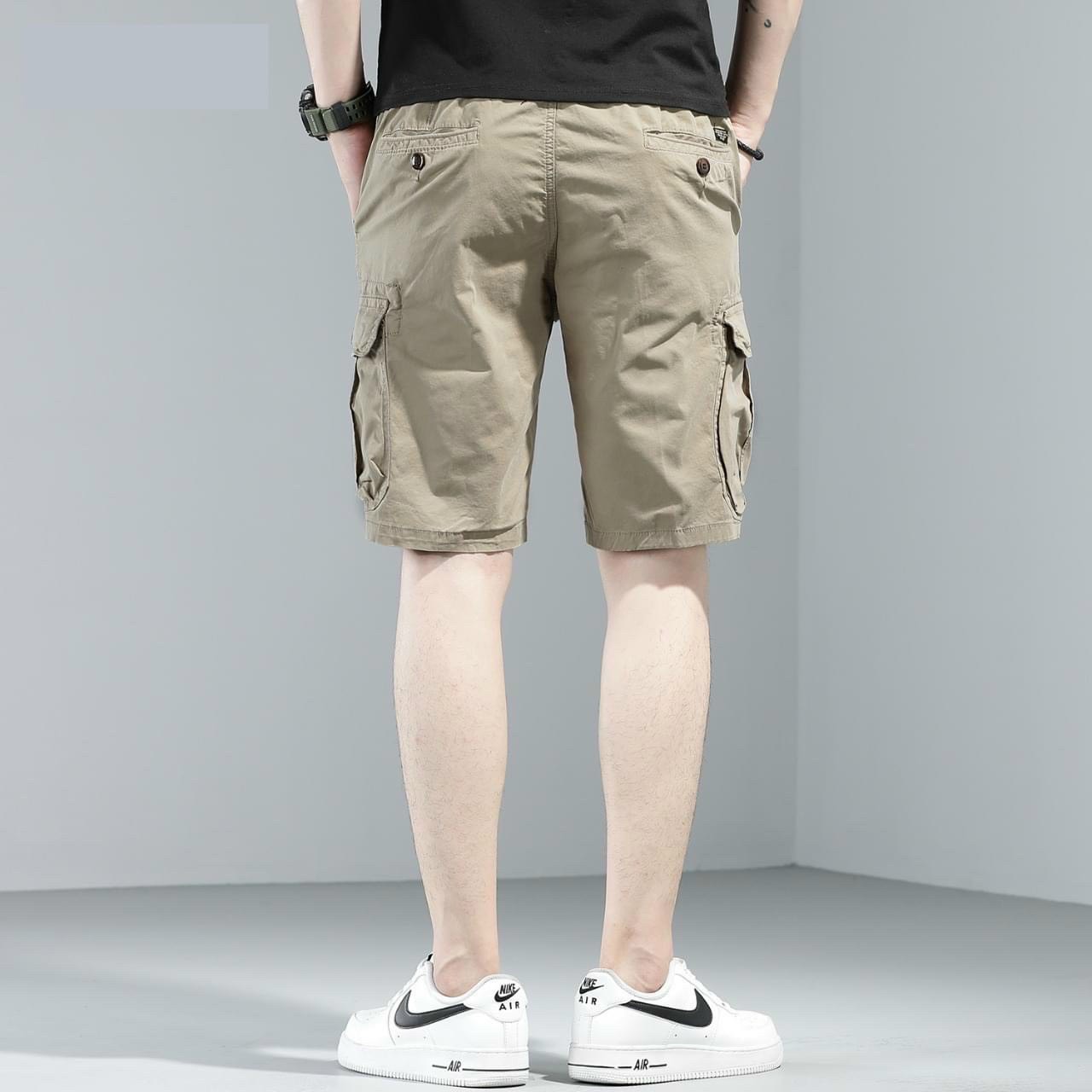 Quần short jogger nam thể thao Julido Store, quần sọt túi hộp chất kaki bo chân xu hướng mới nhất ALL123