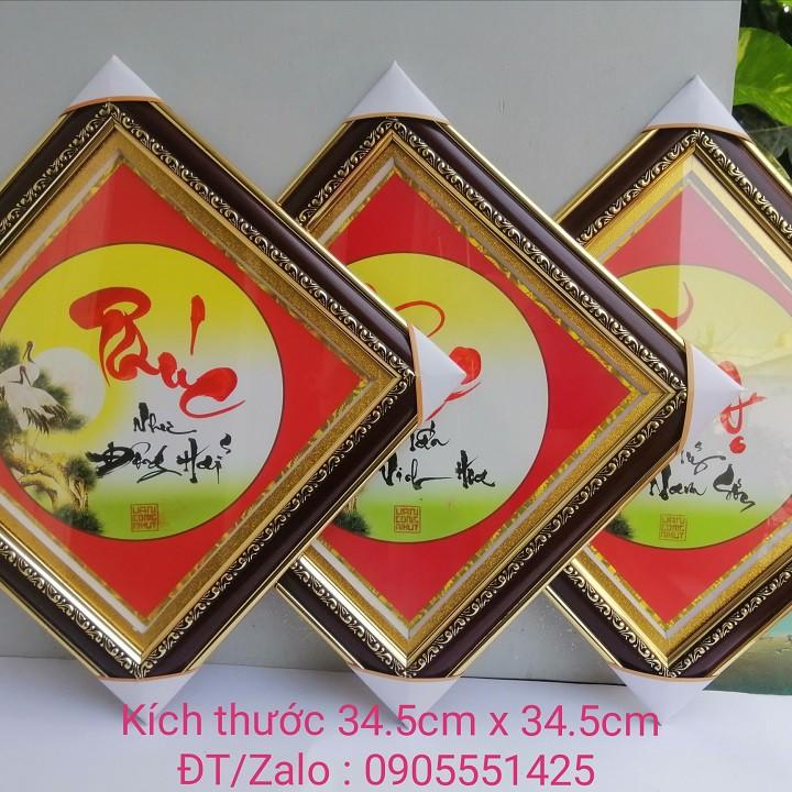 TThư Pháp PHÚC LỘC THỌ.Quà tặng mừng tân gia,khai trương, sinh nhật.Mừng thọ ông bà,cha mẹ.Quà tết.Tranh trang trí tết