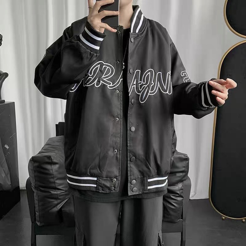 Áo khoác dù bomber unisex form rộng 28 nam nữ ulzzang Wind