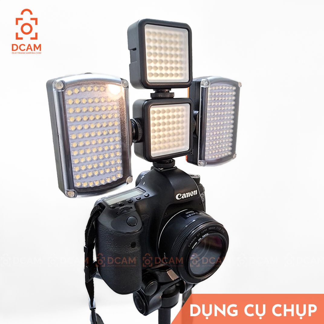 Đèn trợ sáng quay phim chụp ảnh - giải pháp thay thế đèn Flash máy ảnh DSLR