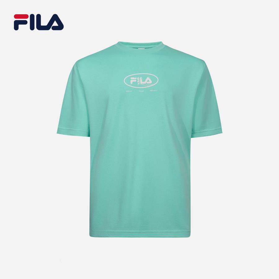 Áo thun tay ngắn thời trang unisex Fila - FW2RSF2075X-CBL