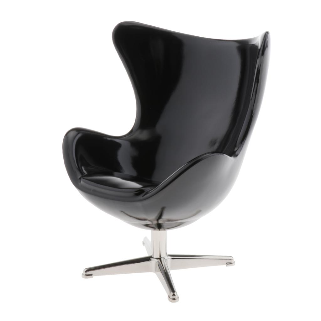 Miniature Dollhouse Chair Model - Dolls House Furniture Decor Accessories - 1/6 Scale