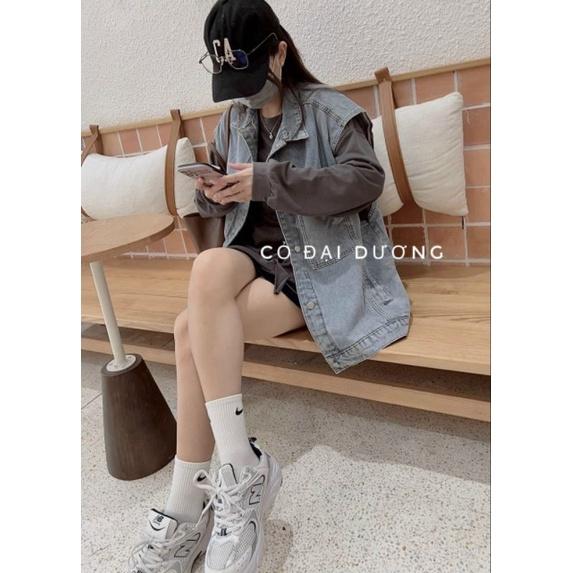 Áo GIle Bò Hàng Đẹp Cao Cấp phối đồ xinh
